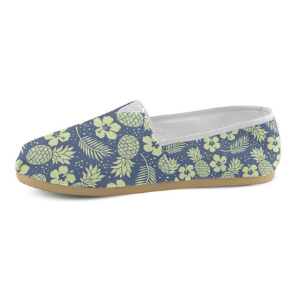 Pineapple Pattern Print Design PP07 Women Casual Shoes-JorJune.com