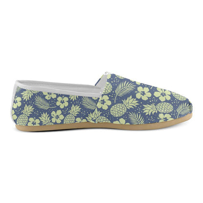 Pineapple Pattern Print Design PP07 Women Casual Shoes-JorJune.com