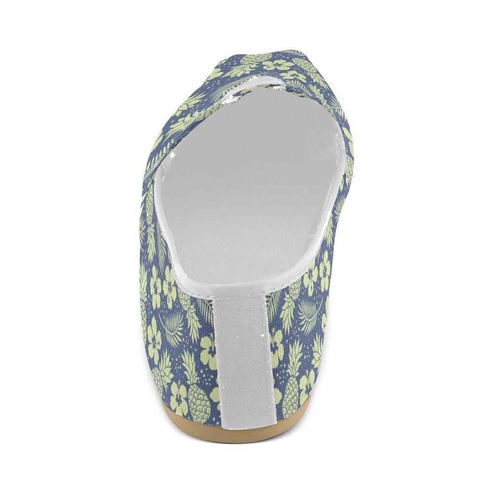 Pineapple Pattern Print Design PP07 Women Casual Shoes-JorJune.com