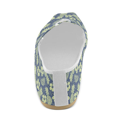 Pineapple Pattern Print Design PP07 Women Casual Shoes-JorJune.com