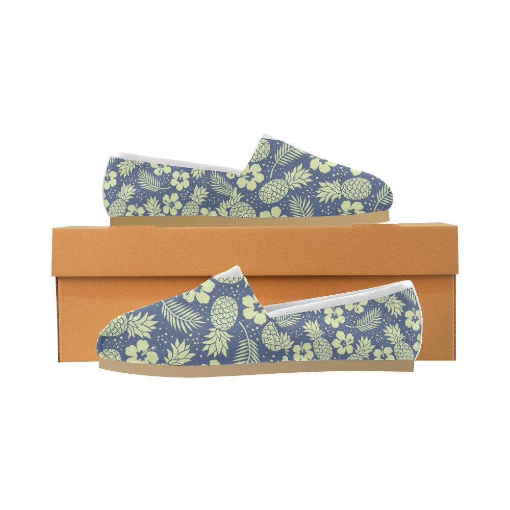 Pineapple Pattern Print Design PP07 Women Casual Shoes-JorJune.com