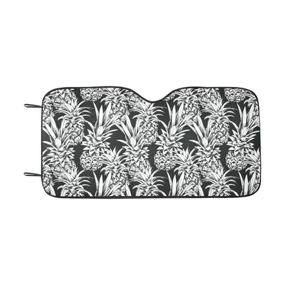 Pineapple Pattern Print Design PP08 Car Sun Shade-JorJune