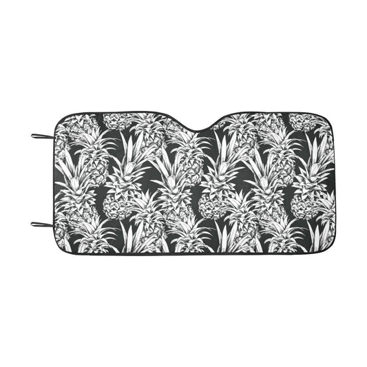Pineapple Pattern Print Design PP08 Car Sun Shade-JorJune