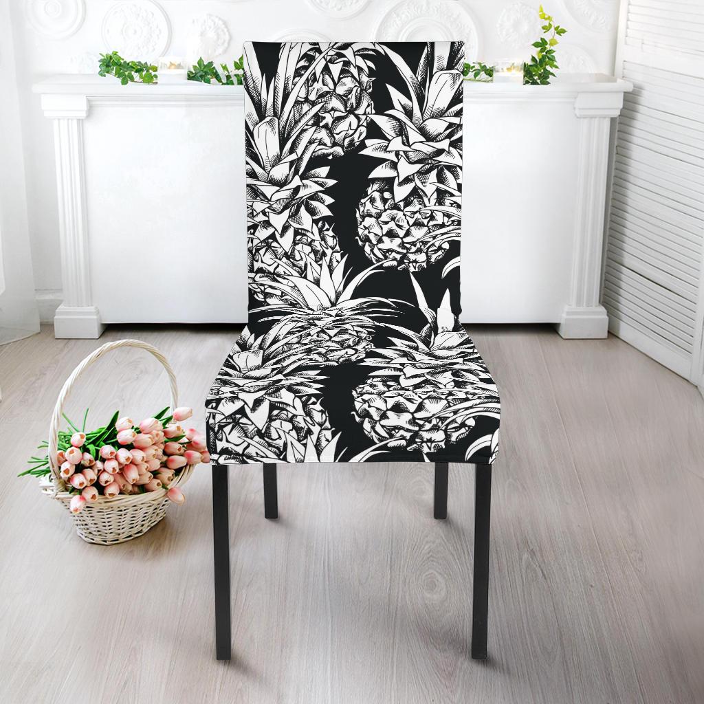 Pineapple Pattern Print Design PP08 Dining Chair Slipcover-JORJUNE.COM