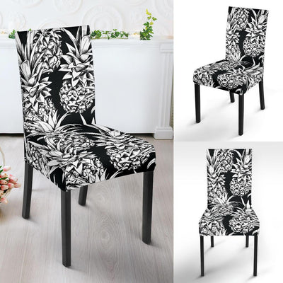 Pineapple Pattern Print Design PP08 Dining Chair Slipcover-JORJUNE.COM