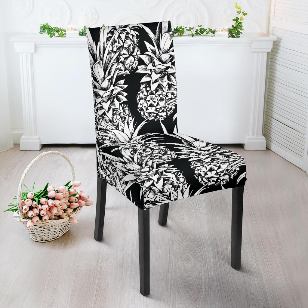 Pineapple Pattern Print Design PP08 Dining Chair Slipcover-JORJUNE.COM