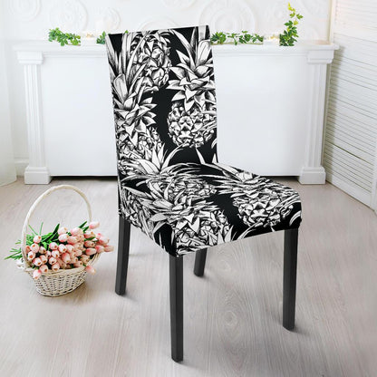 Pineapple Pattern Print Design PP08 Dining Chair Slipcover-JORJUNE.COM