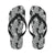 Pineapple Pattern Print Design PP08 Flip Flops-JorJune