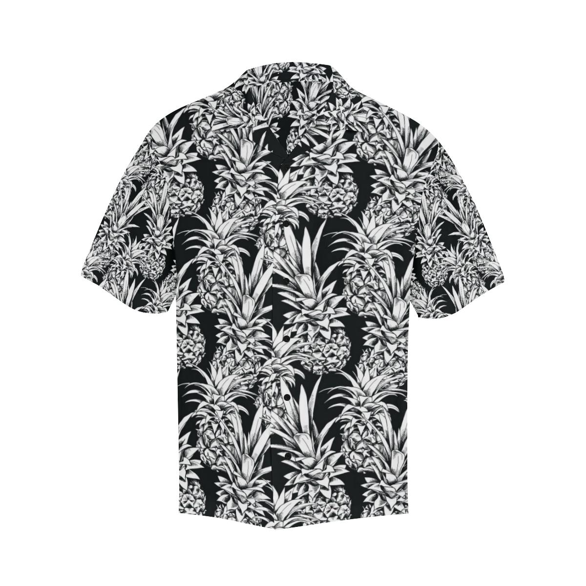 Pineapple Pattern Print Design PP08 Men Hawaiian Shirt-JorJune