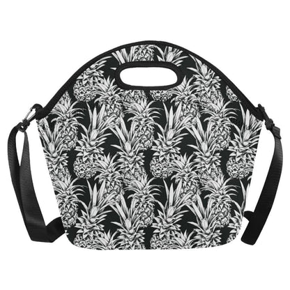 Pineapple Pattern Print Design PP08 Neoprene Lunch Bag-JorJune