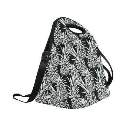 Pineapple Pattern Print Design PP08 Neoprene Lunch Bag-JorJune