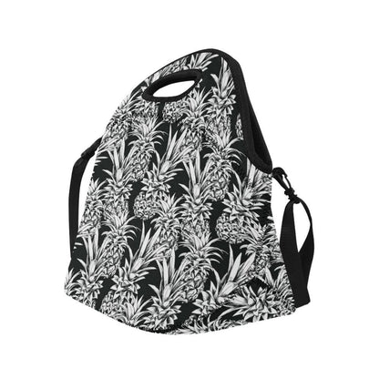 Pineapple Pattern Print Design PP08 Neoprene Lunch Bag-JorJune