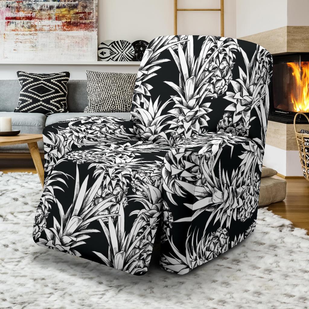 Pineapple Pattern Print Design PP08 Recliner Slipcover-JORJUNE.COM