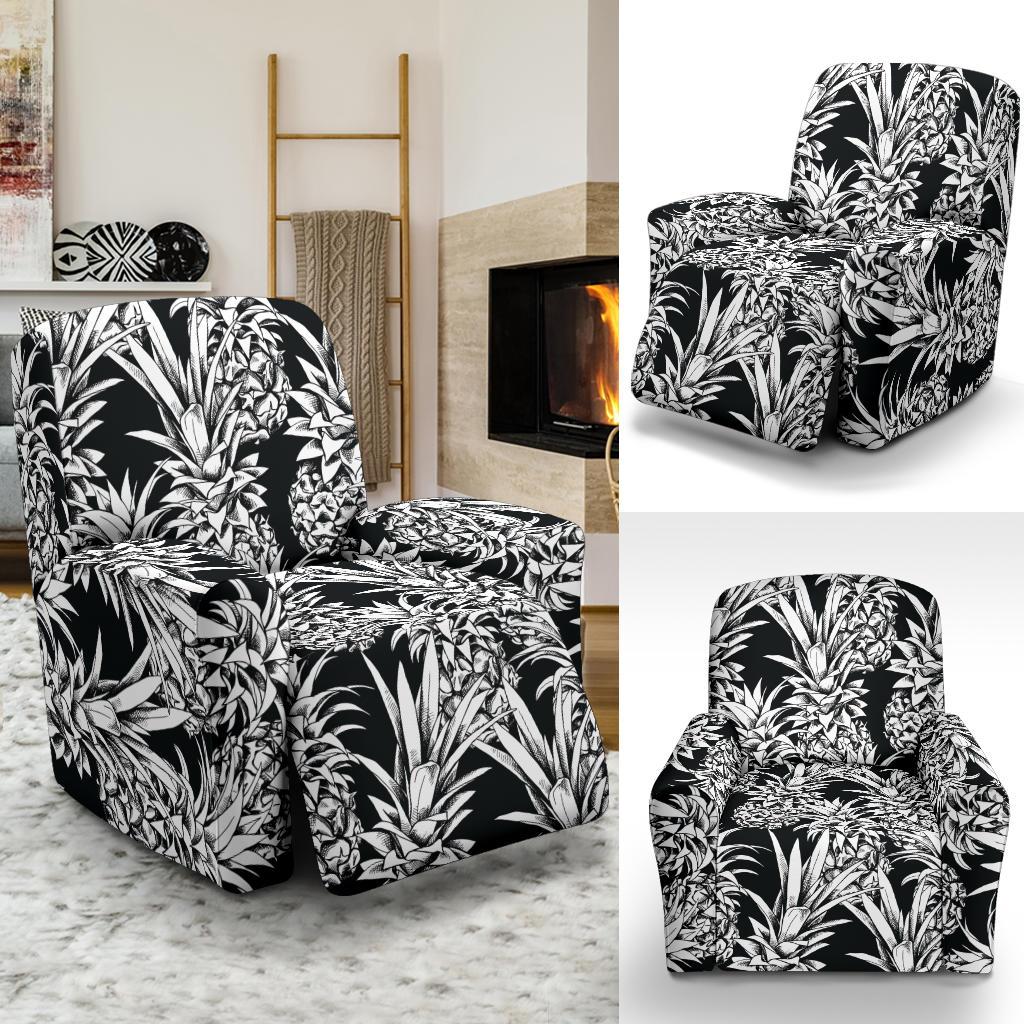 Pineapple Pattern Print Design PP08 Recliner Slipcover-JORJUNE.COM