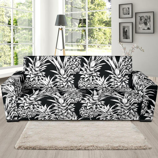 Pineapple Pattern Print Design PP08 Sofa Slipcover-JORJUNE.COM