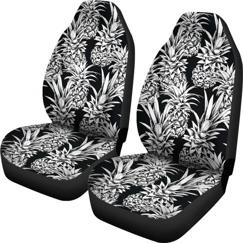 Pineapple Pattern Print Design PP08 Universal Fit Car Seat Covers-JorJune