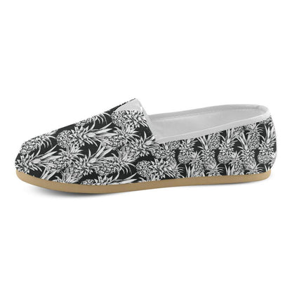 Pineapple Pattern Print Design PP08 Women Casual Shoes-JorJune.com