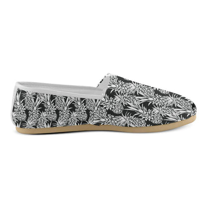 Pineapple Pattern Print Design PP08 Women Casual Shoes-JorJune.com