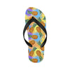 Pineapple Pattern Print Design PP09 Flip Flops-JorJune