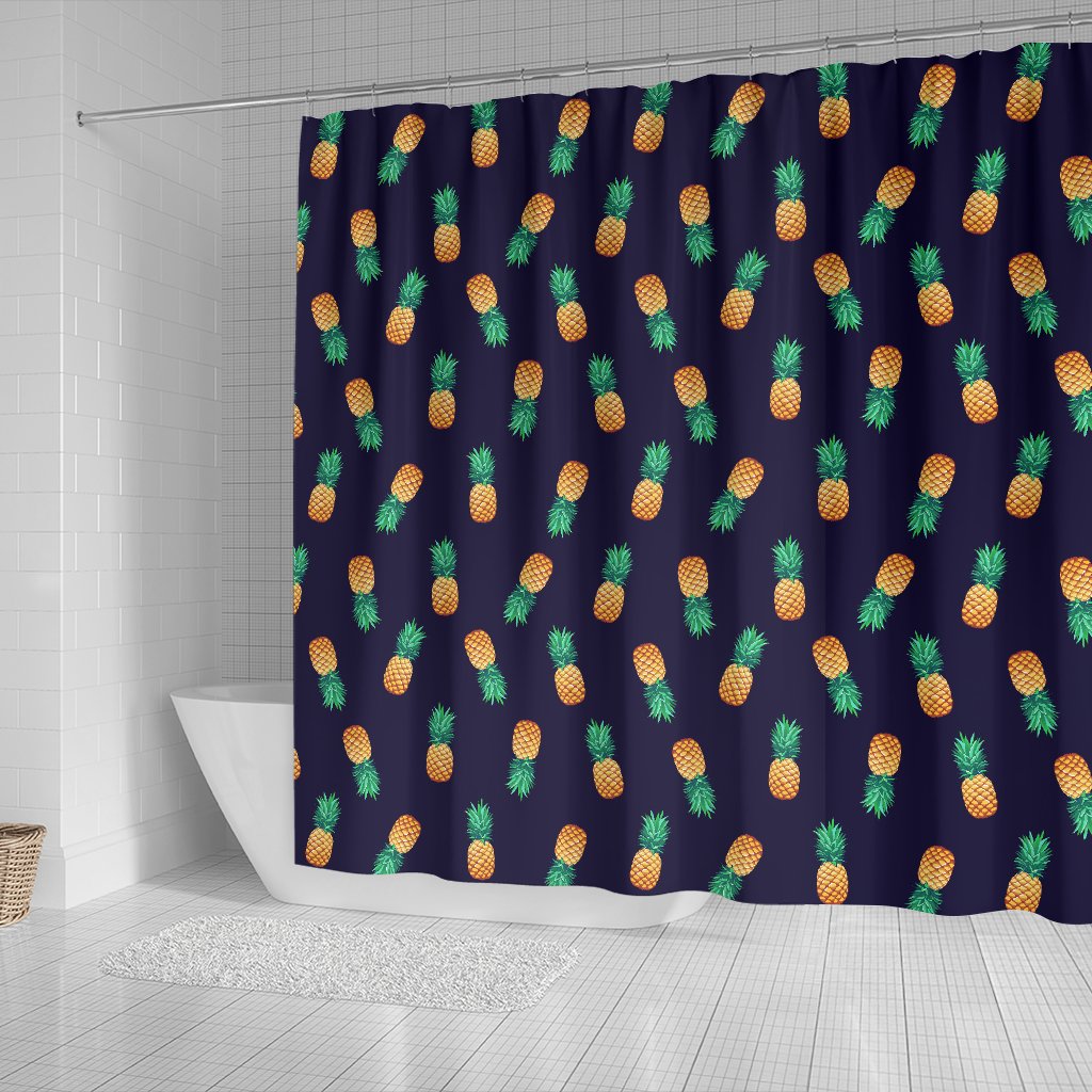 Pineapple Pattern Shower Curtain