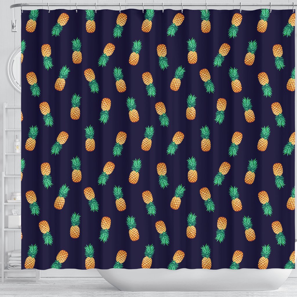 Pineapple Pattern Shower Curtain