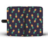 Pineapple Pattern Wallet Phone Case