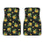 Pineapple Tropical Flower Print Pattern Car Floor Mats-JORJUNE.COM