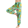 Hibiscus Pineapple Hawaiian Tropical Harem Pants