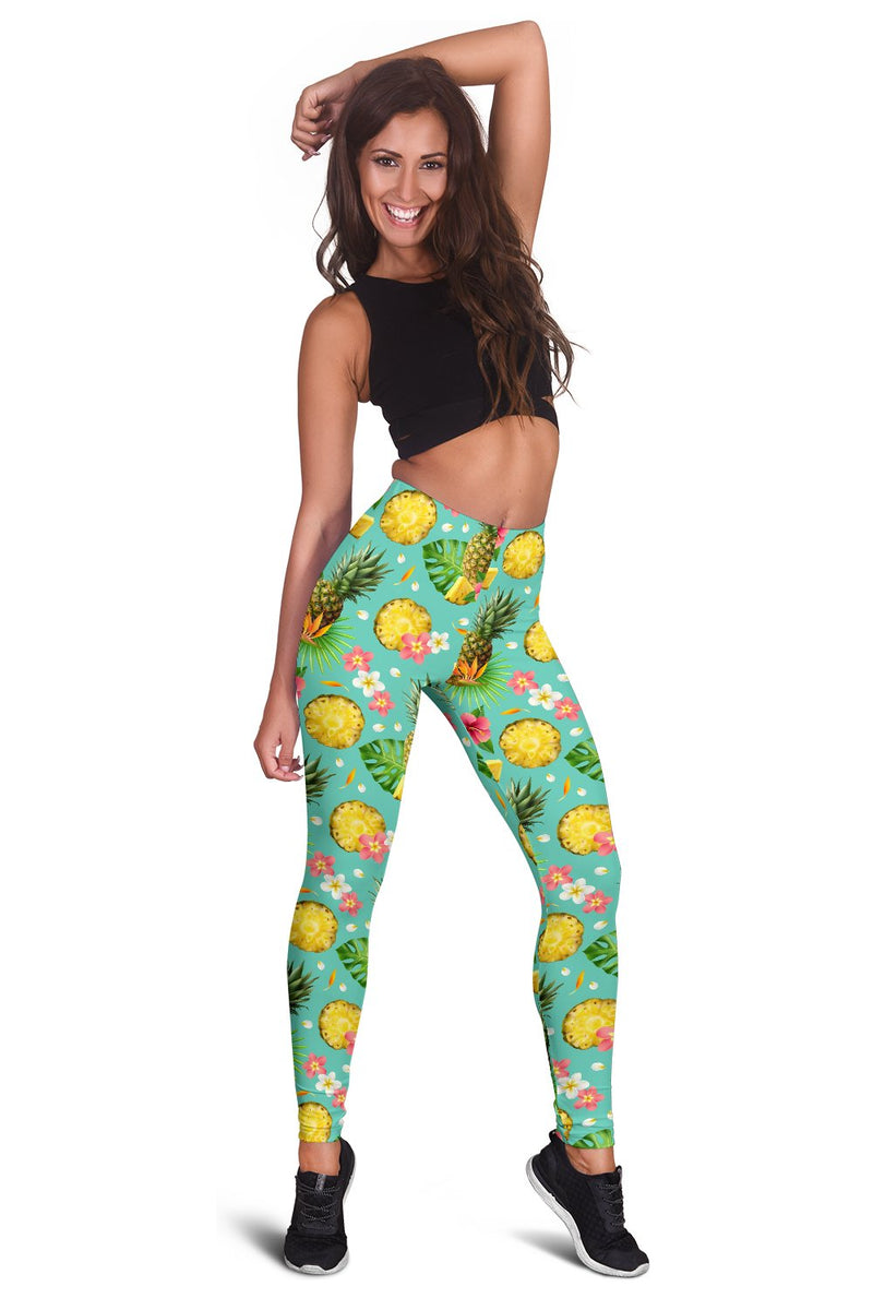 Pineapple Tropical Fresh Women Leggings