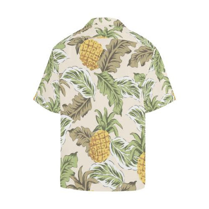 Pineapple Vintage Tropical Men Hawaiian Shirt
