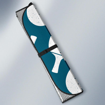 Ping Pong Pattern Print Design A02 Car Sun Shades-JORJUNE.COM