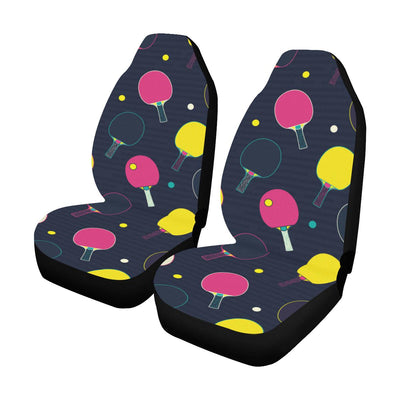 Ping Pong Pattern Print Design A04 Car Seat Covers (Set of 2)-JORJUNE.COM