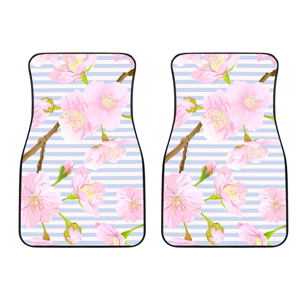 Pink Cherry Blossom Sakura Car Floor Mats