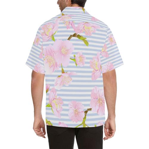 Pink Cherry Blossom Men Hawaiian Shirt