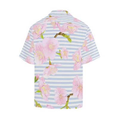 Pink Cherry Blossom Men Hawaiian Shirt