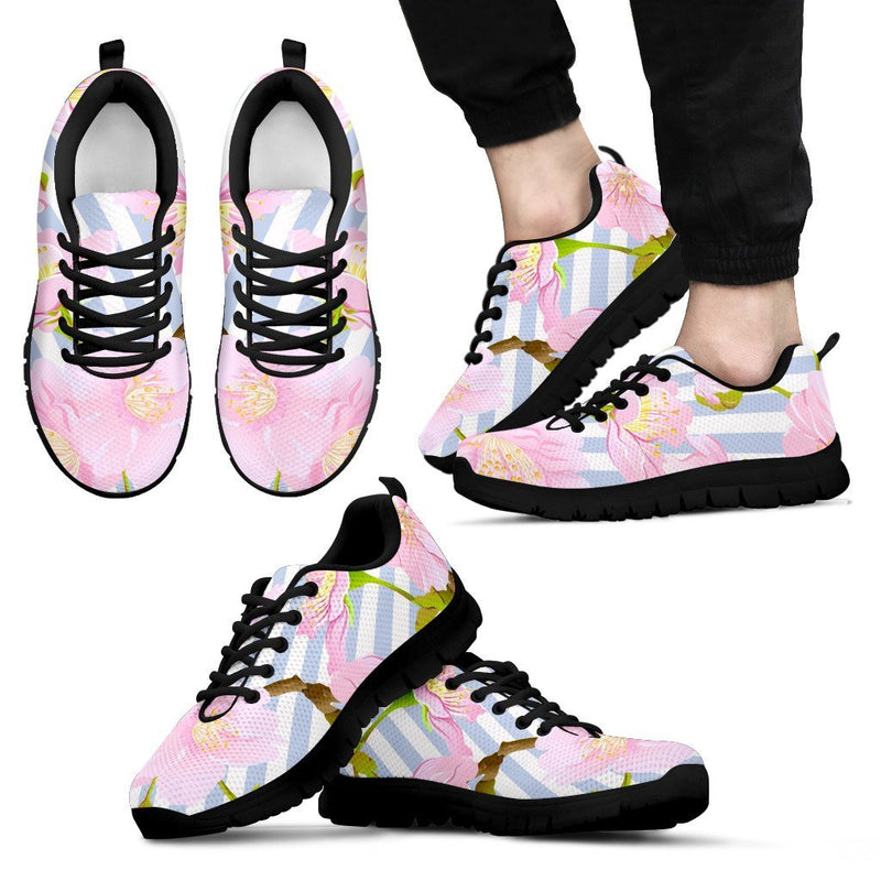 Pink Cherry Blossom Sakura Men Sneakers