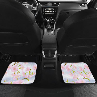 Pink Cherry Blossom Sakura Front and Back Car Floor Mats