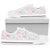 Pink Cherry Blossom Sakura Men Low Top Shoes