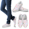 Pink Cherry Blossom Sakura Men Slip On Shoes