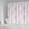 Pink Cherry Blossom Sakura Shower Curtain