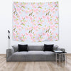 Pink Cherry Blossom Sakura Tapestry