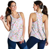 Pink Cherry Blossom Sakura Women Racerback Tank Top