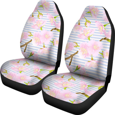 Pink Cherry Blossom Sakura Universal Fit Car Seat Covers