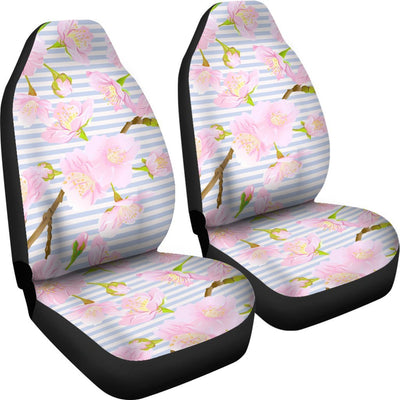 Pink Cherry Blossom Sakura Universal Fit Car Seat Covers