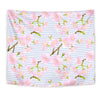 Pink Cherry Blossom Sakura Wall Tapestry