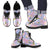 Pink Cherry Blossom Sakura Women & Men Leather Boots