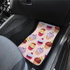 Pink Cupcake Pattern Car Floor Mats