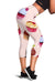 Pink Cupcake Pattern Women Capris