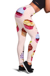 Pink Cupcake Pattern Women Leggings