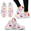 Pink Cupcake Pattern Women Sneakers